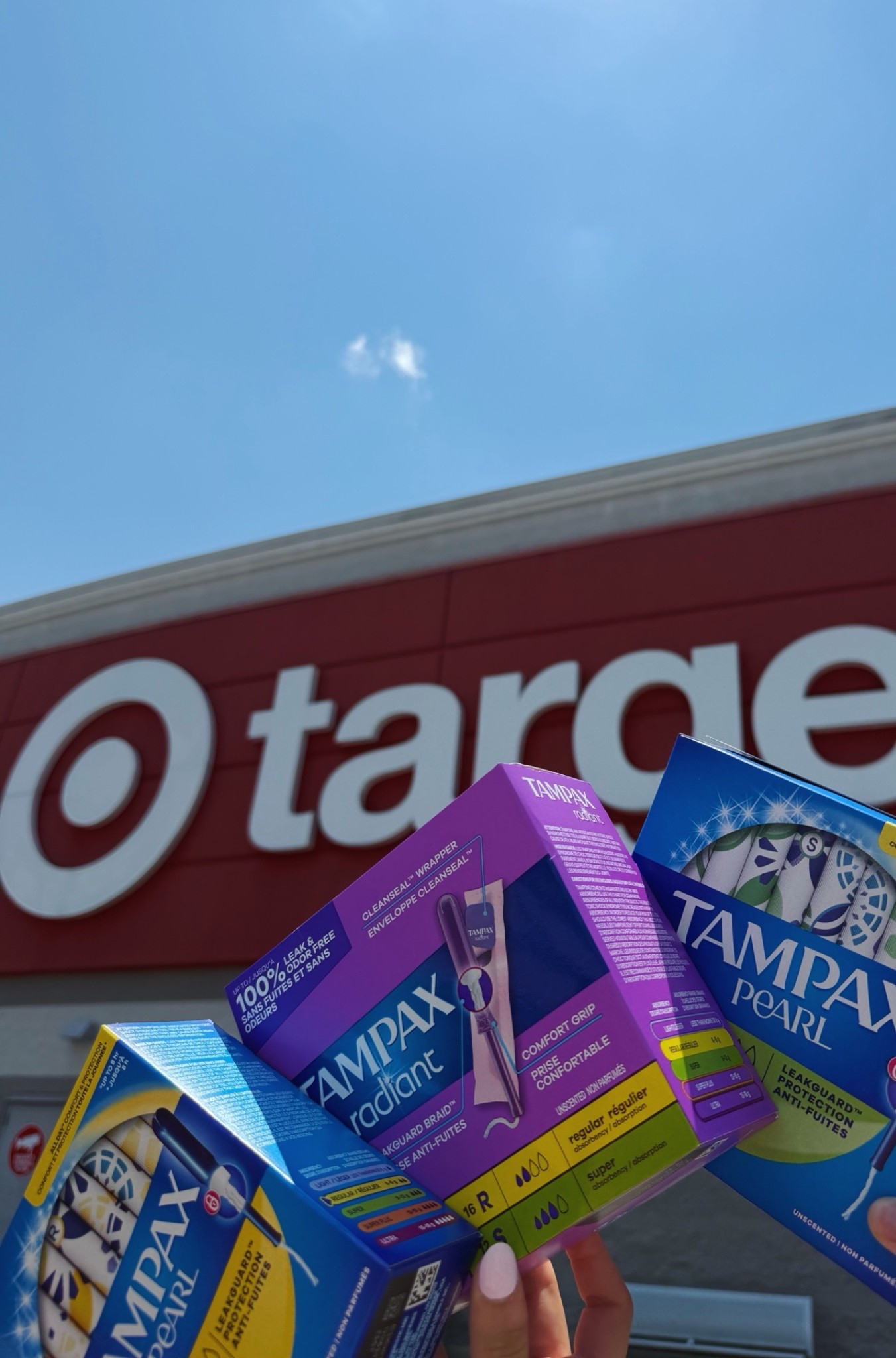 @Target @Tampax #Ad, #TargetPartner #Target #TampaxPartner
