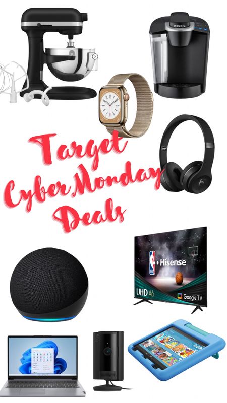 Target Cyber Monday Deals! Electronics, Home, TV, Apple Watches & more!!

#LTKGiftGuide #LTKsalealert #LTKCyberWeek