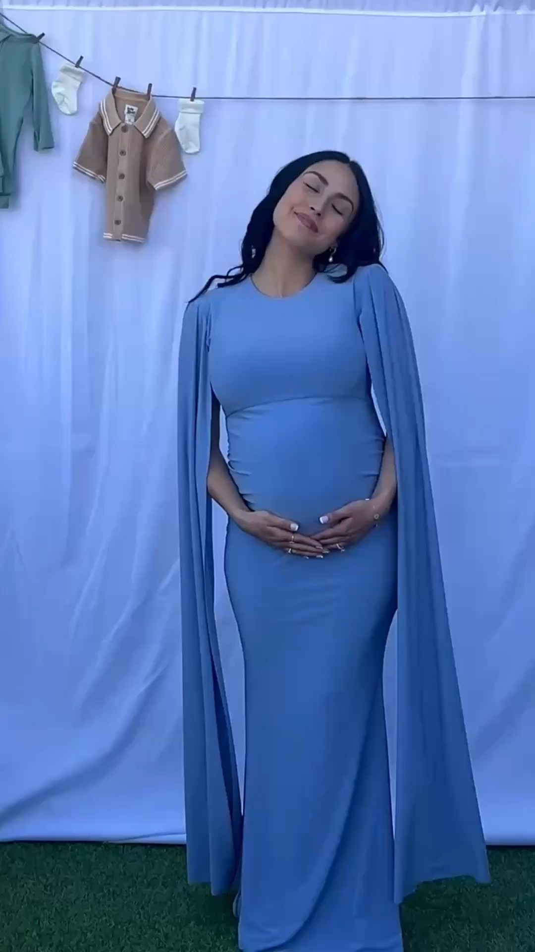baby shower dress of my dreams 
 🫧☁️🧸🩵



#LTKBaby #LTKStyleTip #LTKBump