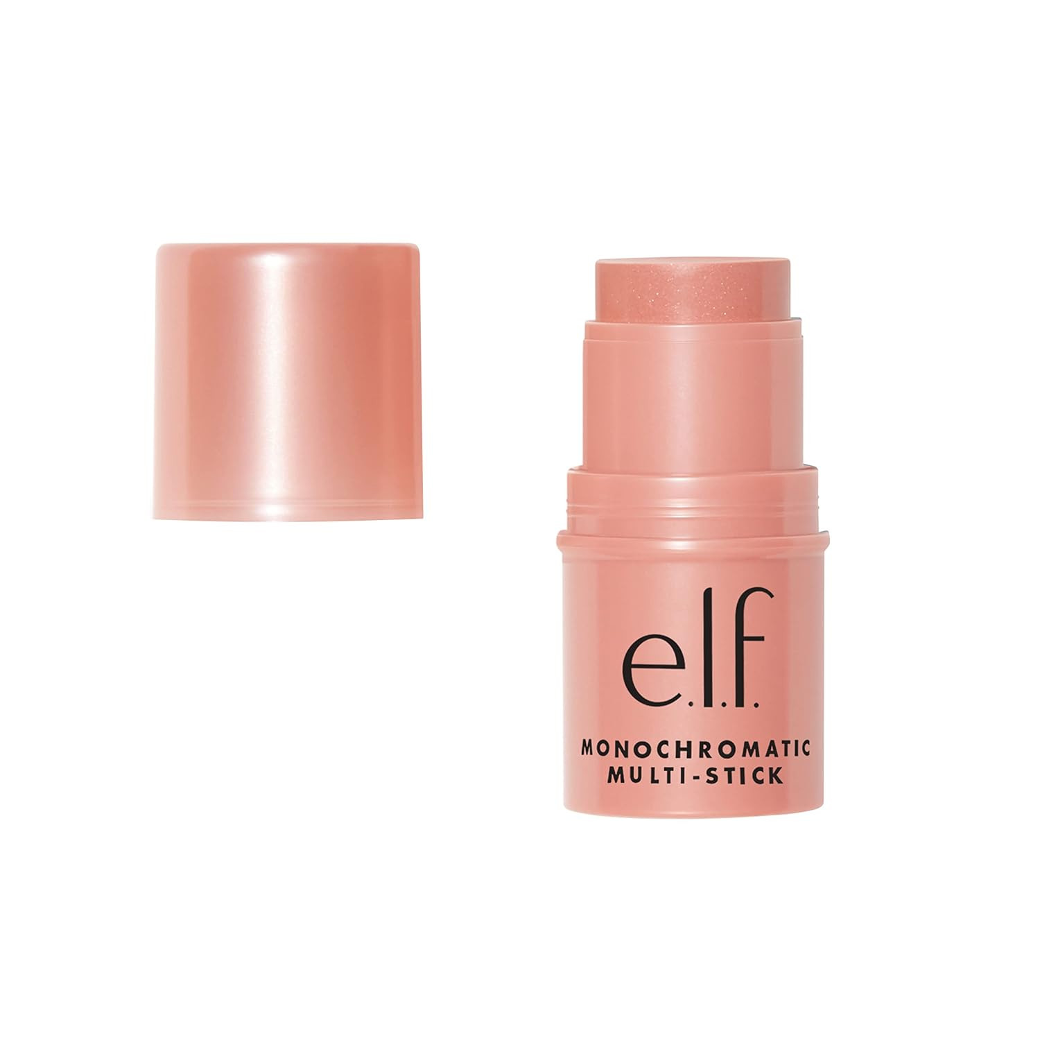 e.l.f., Monochromatic Multi Stick, Creamy, Lightweight, Versatile, Luxurious, Adds Shimmer, Easy To Use On The Go, Blends Effortlessly, Glistening Peach, 0.155 Oz | Amazon (US)