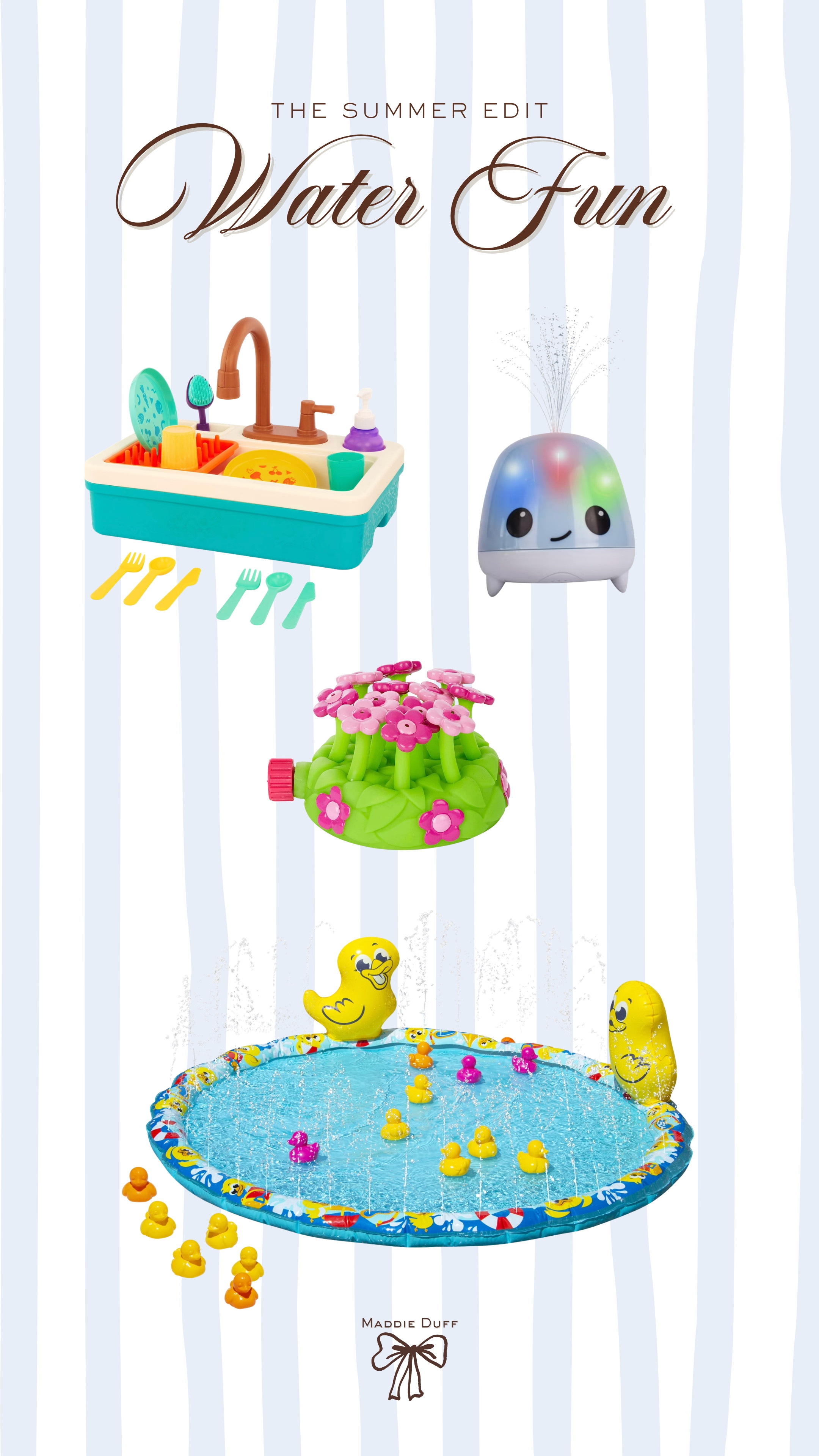 We love water toys in the summer and this splash pad is too cute!

summer play, outdoor play for kids, outdoor water toys, kids water toys 

 #LTKKids