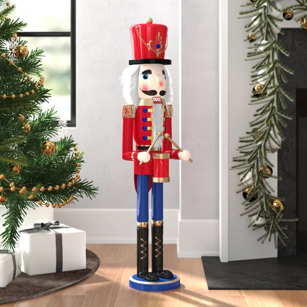 Nutcracker Drummer Soldier in Red | Wayfair North America