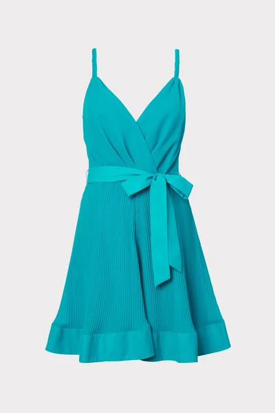 Livy Pleated Mini Dress | MILLY