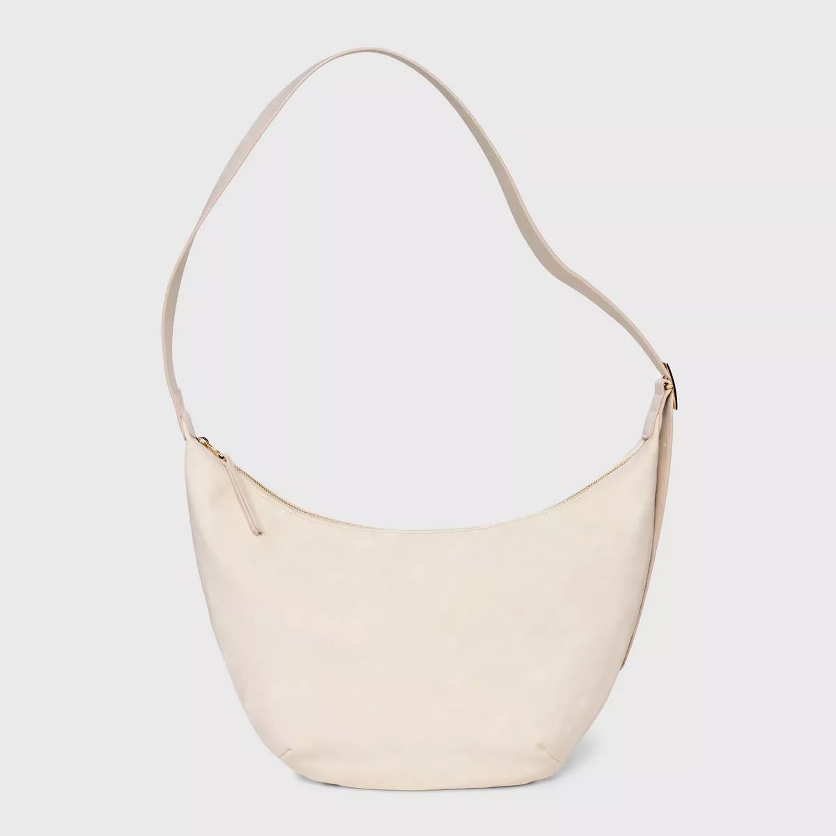 Slouchy Crescent Sling Handbag - Universal Thread™ Cream | Target