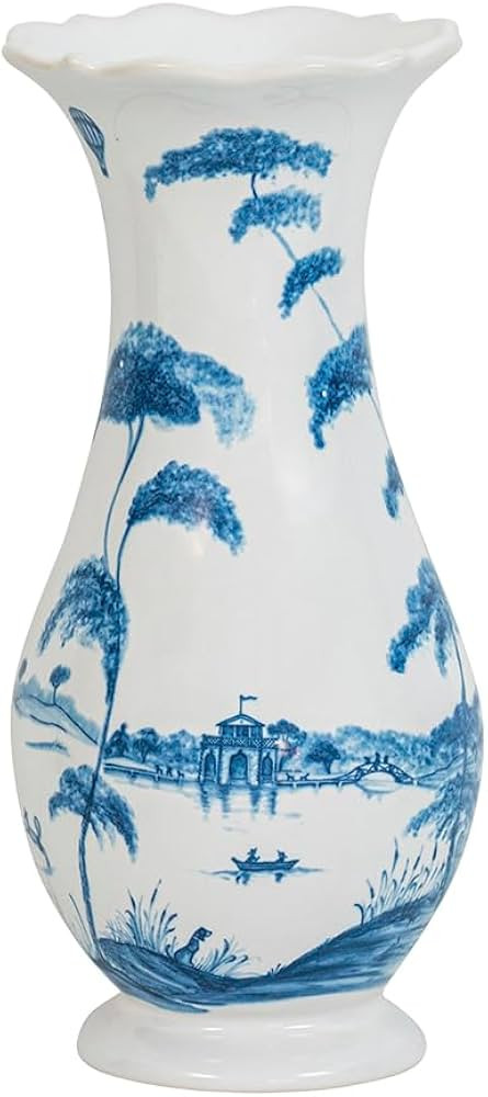 Country Estate Vase 9 in - Delft Blue | Amazon (US)