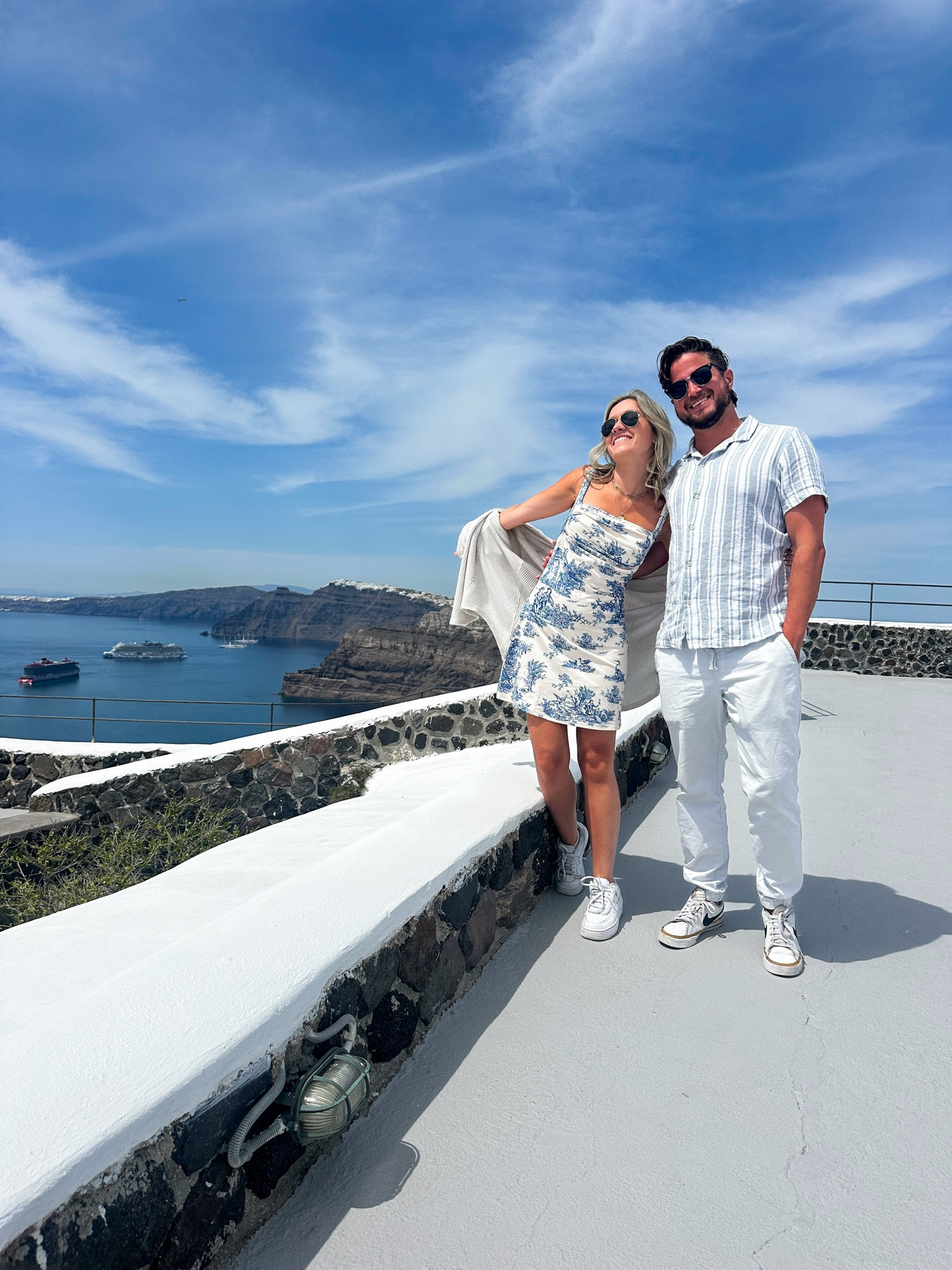 Wine tasting in Santorini! 

#LTKPetite #LTKFindsUnder50 #LTKTravel