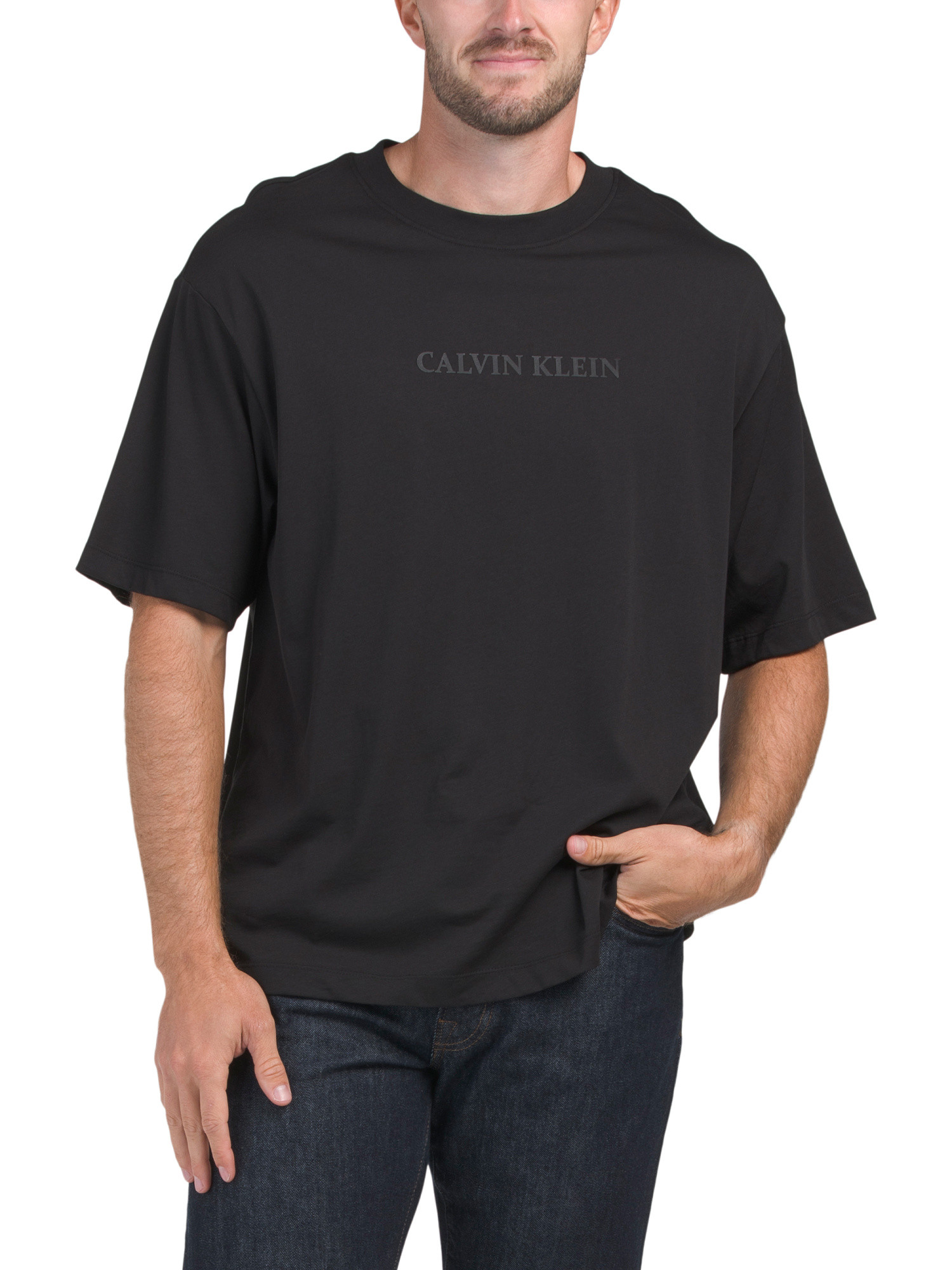 Short Sleeve Relaxed Serif Graphic Tee | TJ Maxx