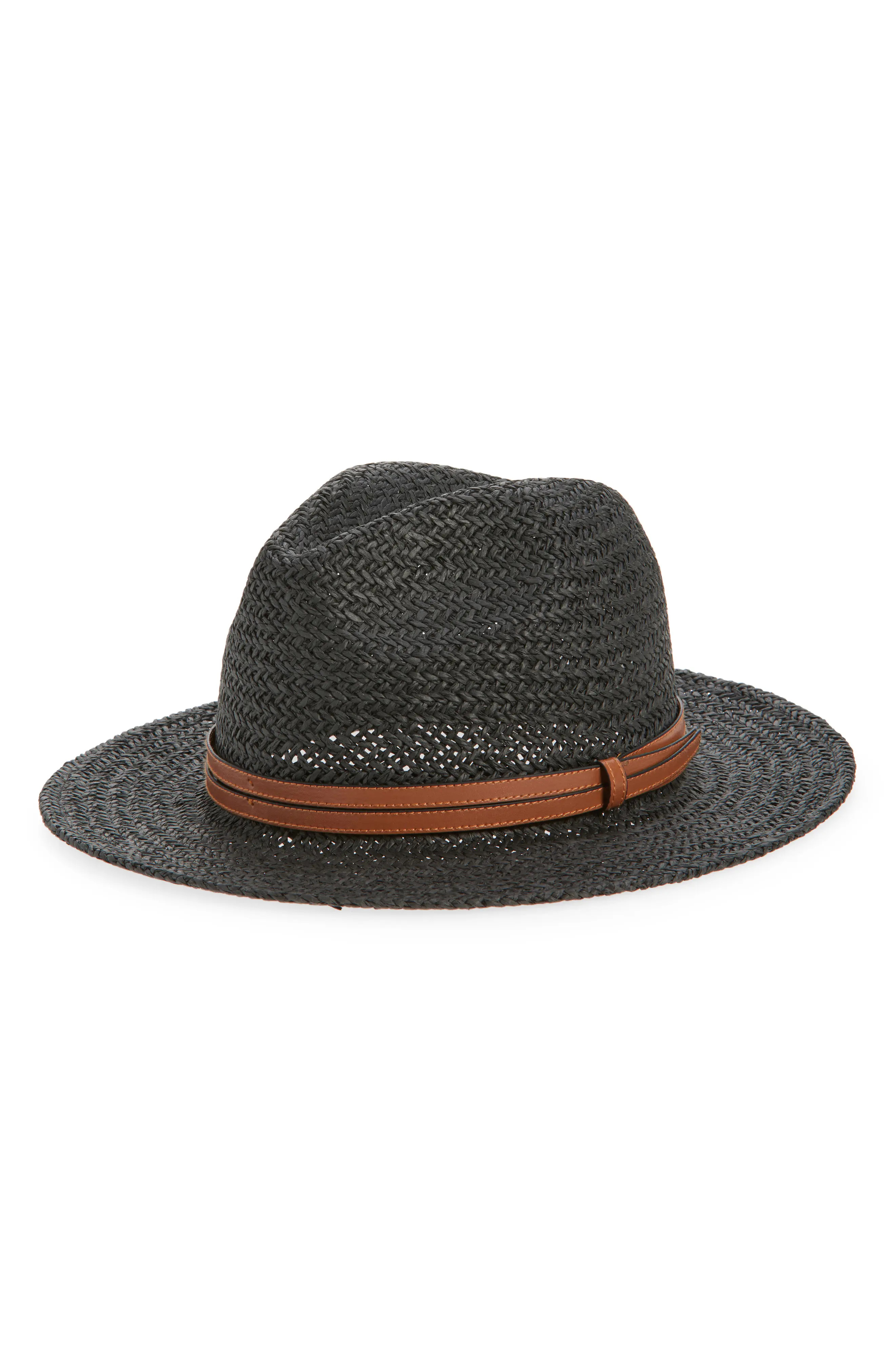 Packable Woven Straw Panama Hat (Men) | Nordstrom | Nordstrom