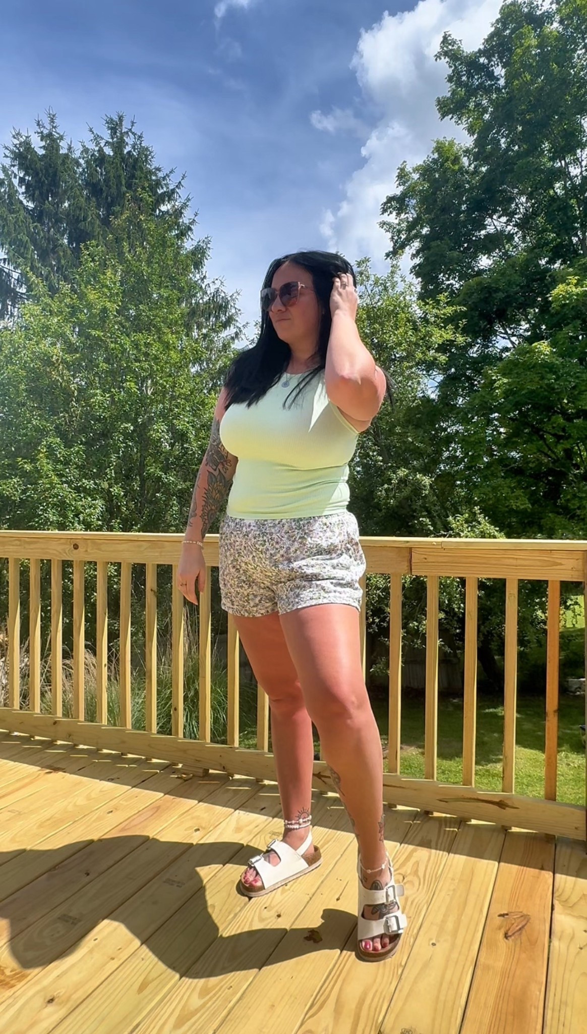 Cute outfit for my midsize mamas this summer ☀️😍

#LTKFindsUnder50 #LTKMidsize #LTKFindsUnder100