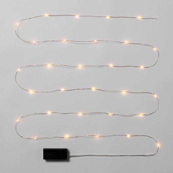 Battery Operated Dew Drop LED Christmas String Lights - Wondershop™ | Target