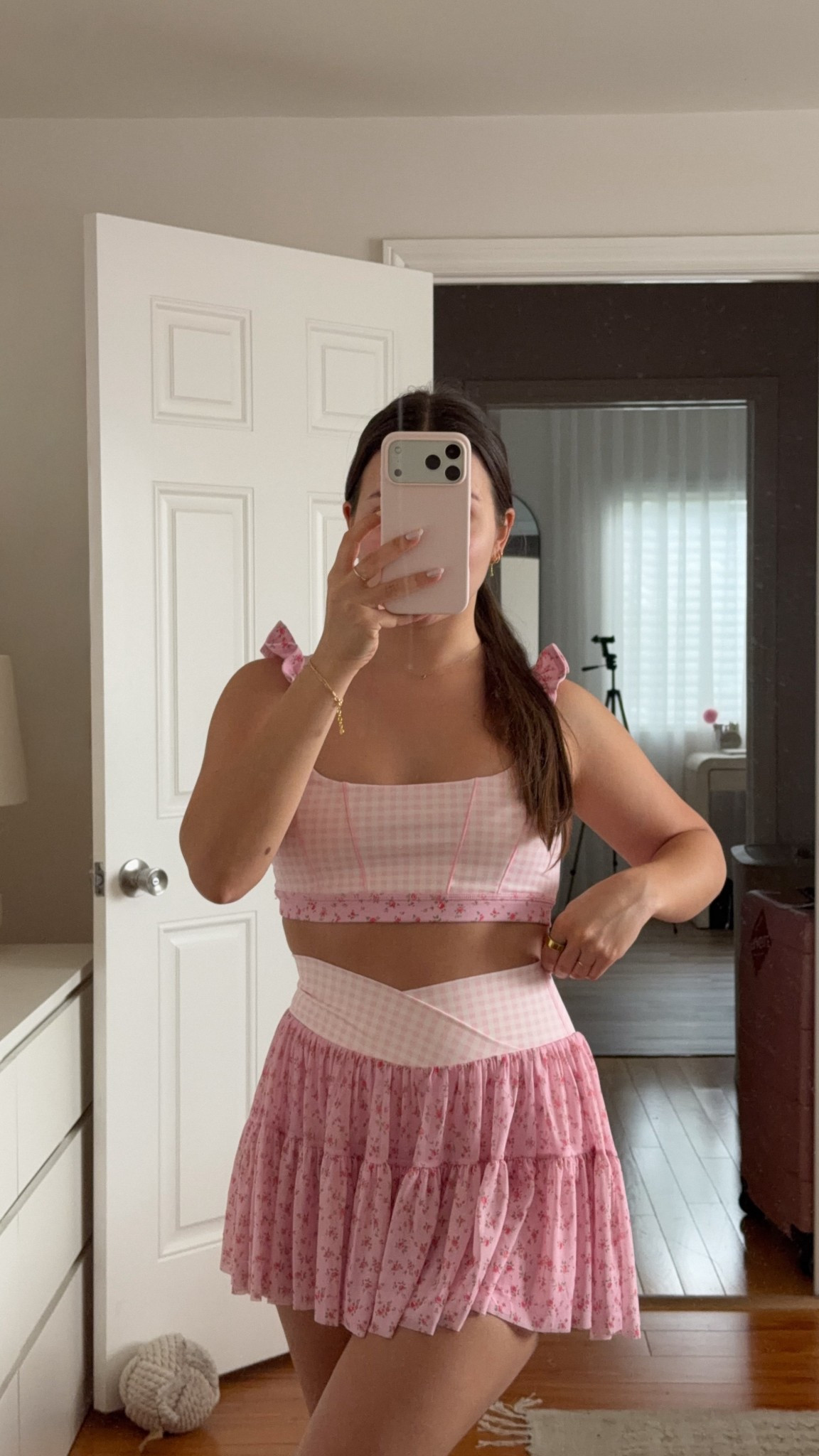 Valentine’s Day pilates ootd idea 🫶🏼 taking Pilates Princess to a whole new meaning 🩰 

#fitness #workoutset #athleisure

#LTKfitnessgoals #LTKValentine #LTKootd