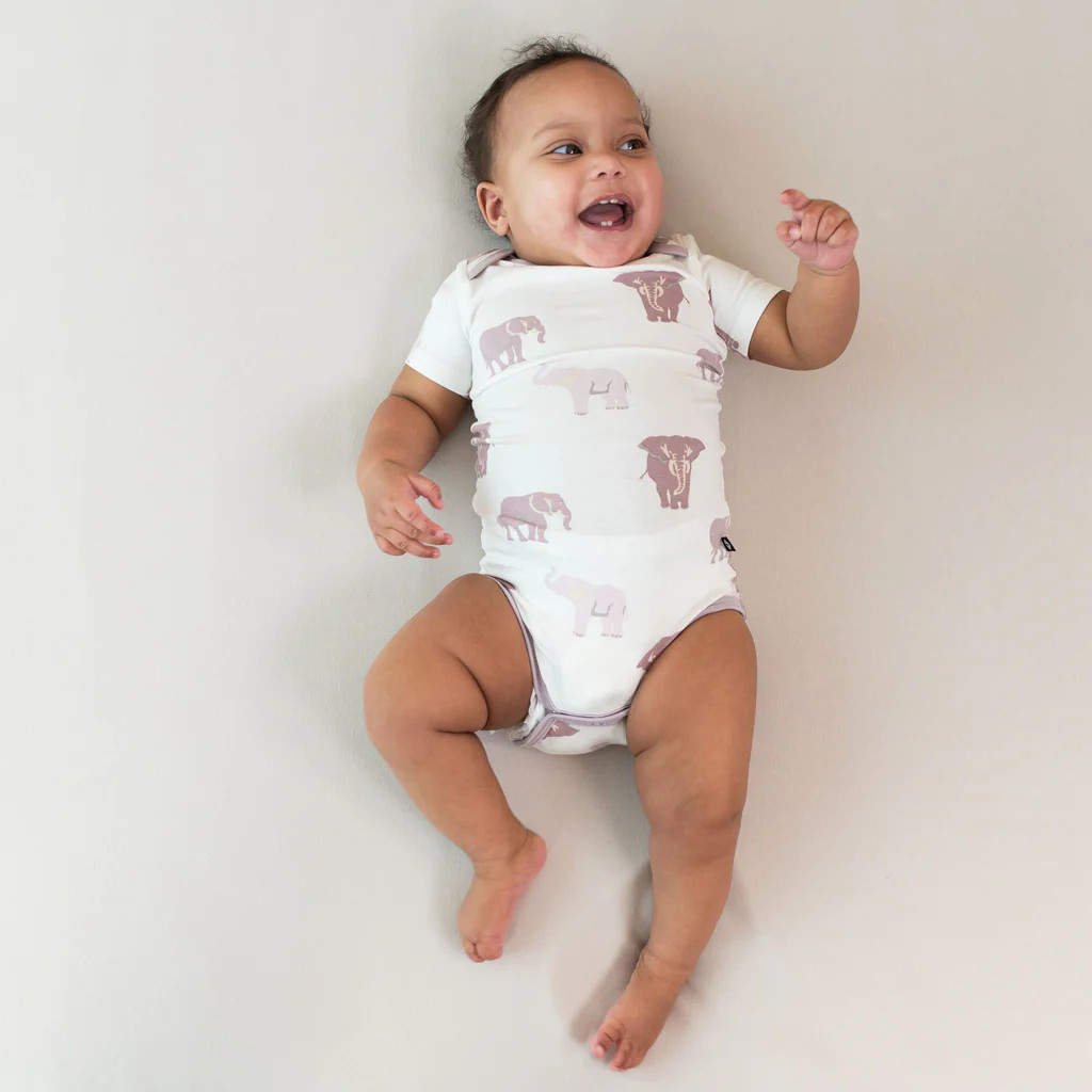 Bodysuit in Elephant | Kyte BABY