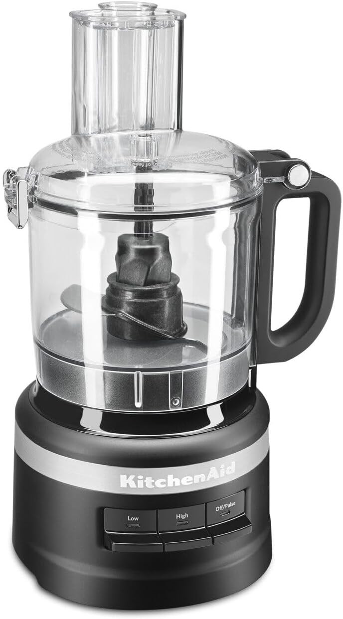 KitchenAid KFP0718BM Food Processor, 7 cup, Matte Black | Amazon (US)