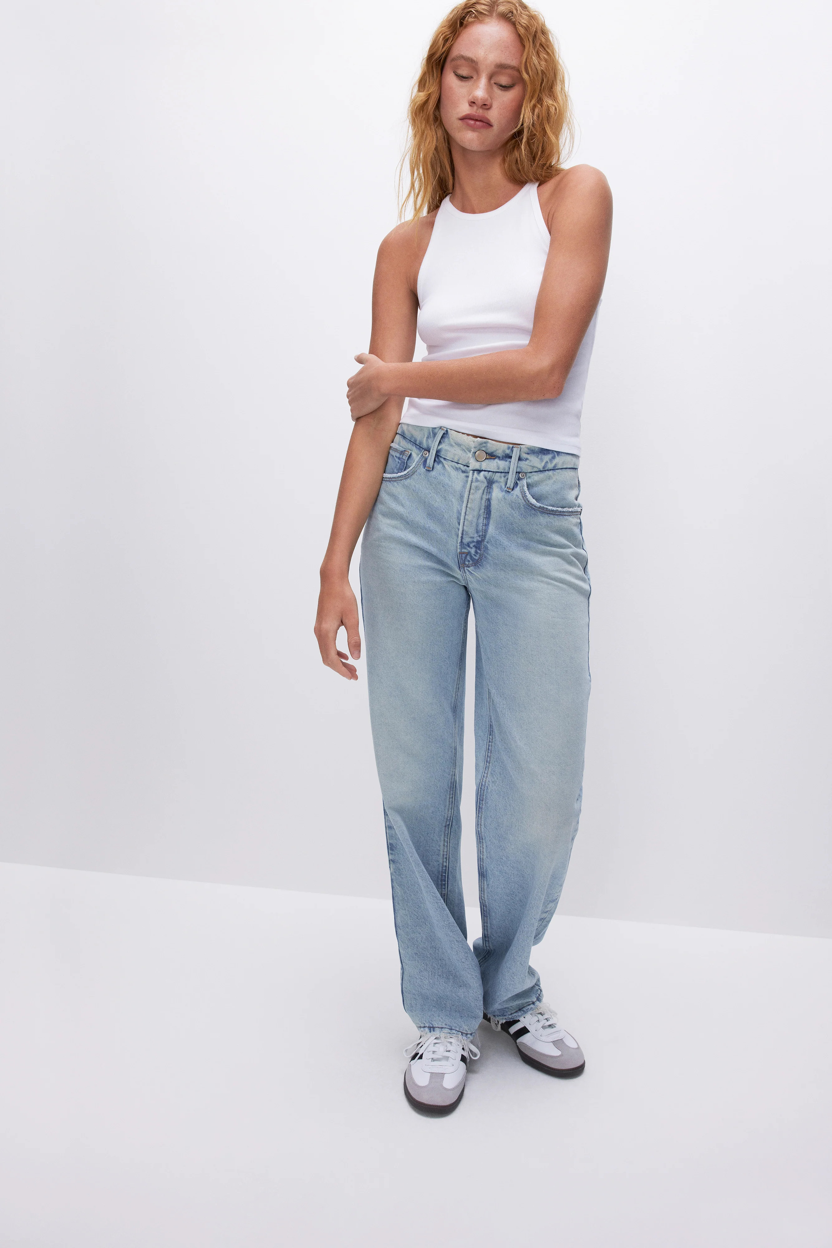 GOOD '90s JEANS | INDIGO499 | Good American