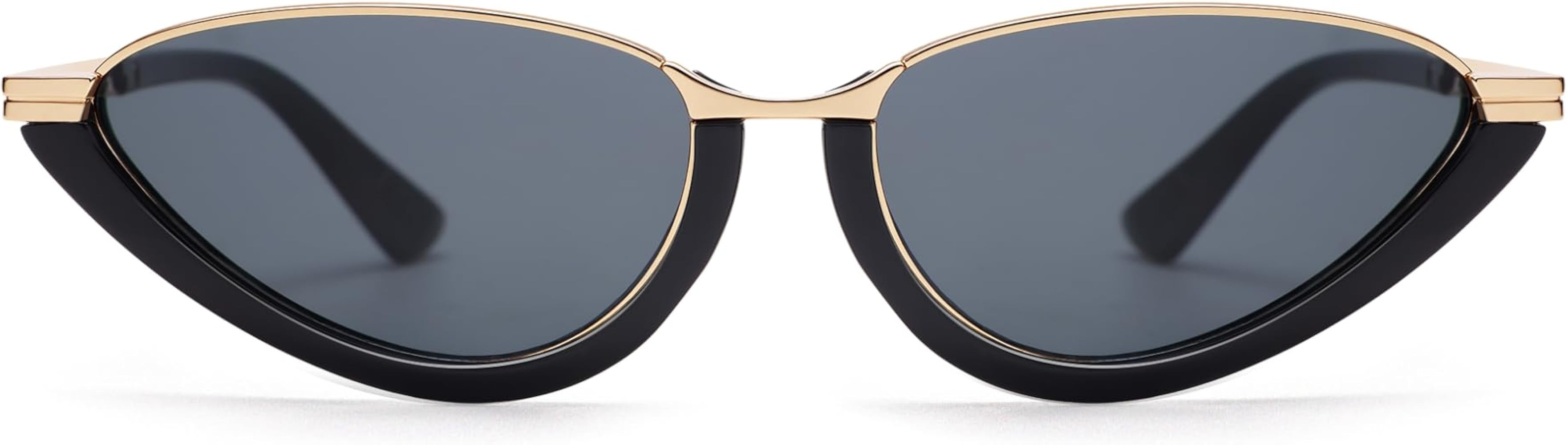 Retro Cat Eye Sunglasses for Women Men, 80s 90s Trendy Vintage Y2k Fashion Sunnies AP3776 | Amazon (US)