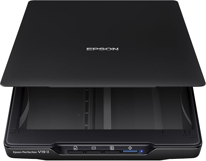 Epson Perfection V19 II Color Photo and Document Flatbed Scanner with 4800 dpi Optical Resolution... | Amazon (US)