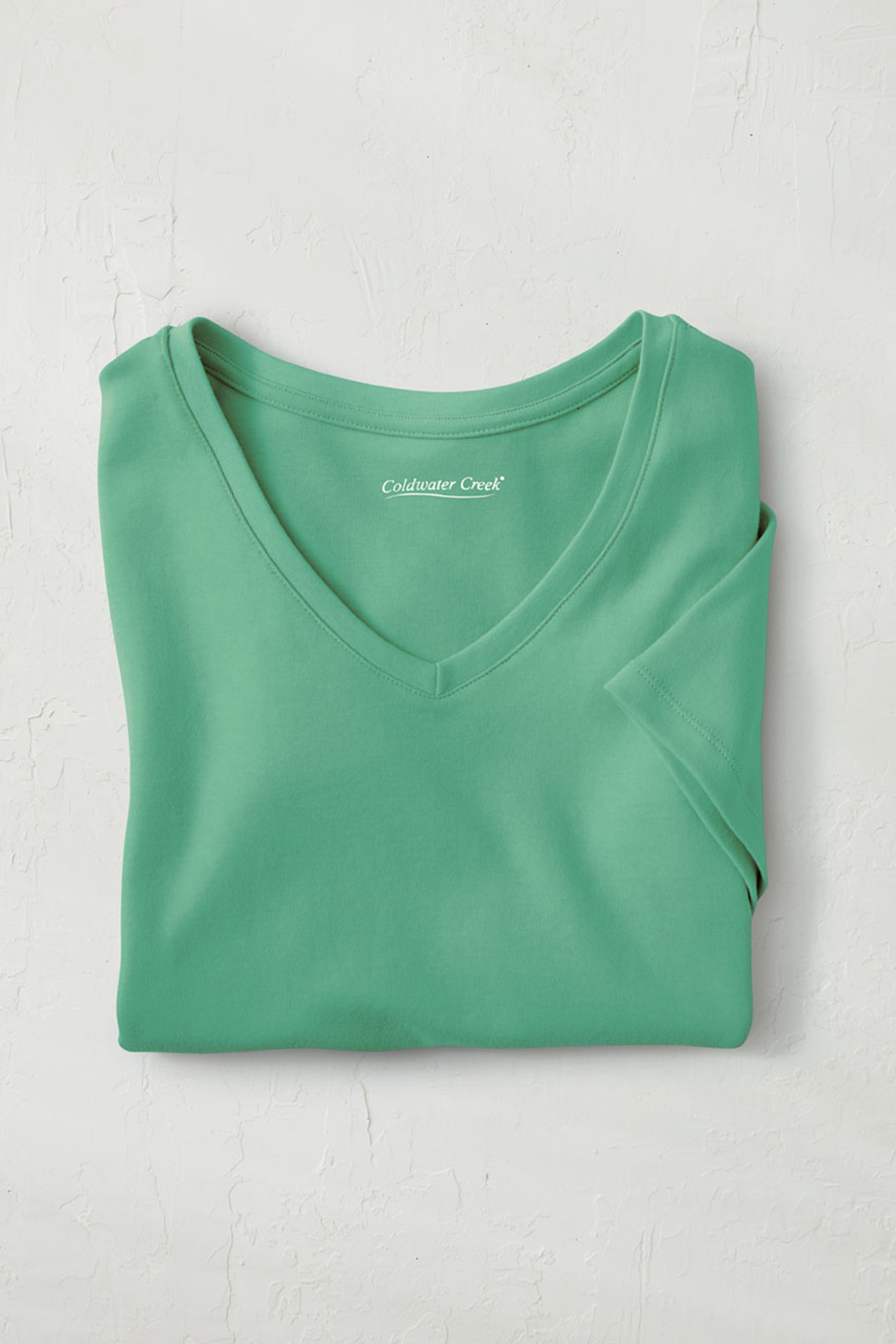 #BestCotton™ V-Neck Tee | Coldwater Creek