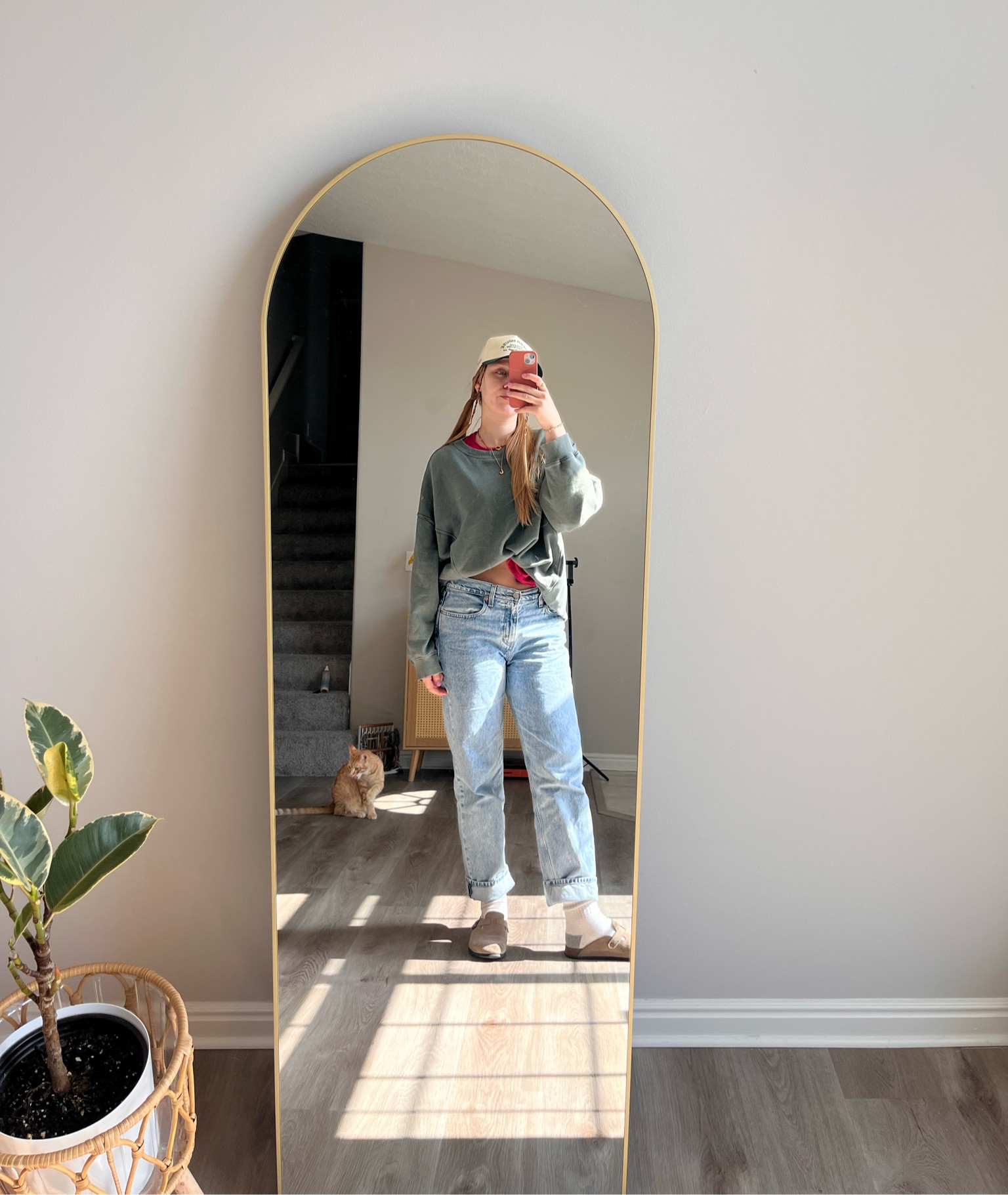 Spring outfit inspo, these are my go to jeans for any outfit they are 100% worth it! #springoutfits #outfitinspo #casualoutfit #coolgirlstyle 

#LTKfindsunder50 #LTKSeasonal #LTKSpringSale