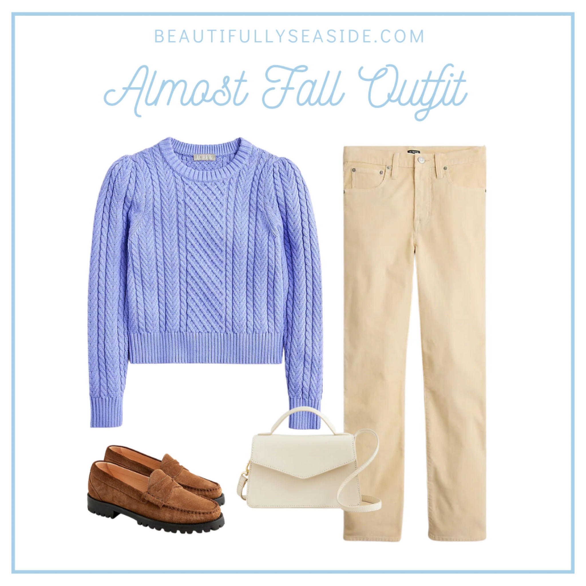 The cable-knit puff sleeve sweater, adorned in the prettiest shade of fresh orchid is nothing short of perfection! 

#LTKover40 #LTKstyletip #LTKshoecrush