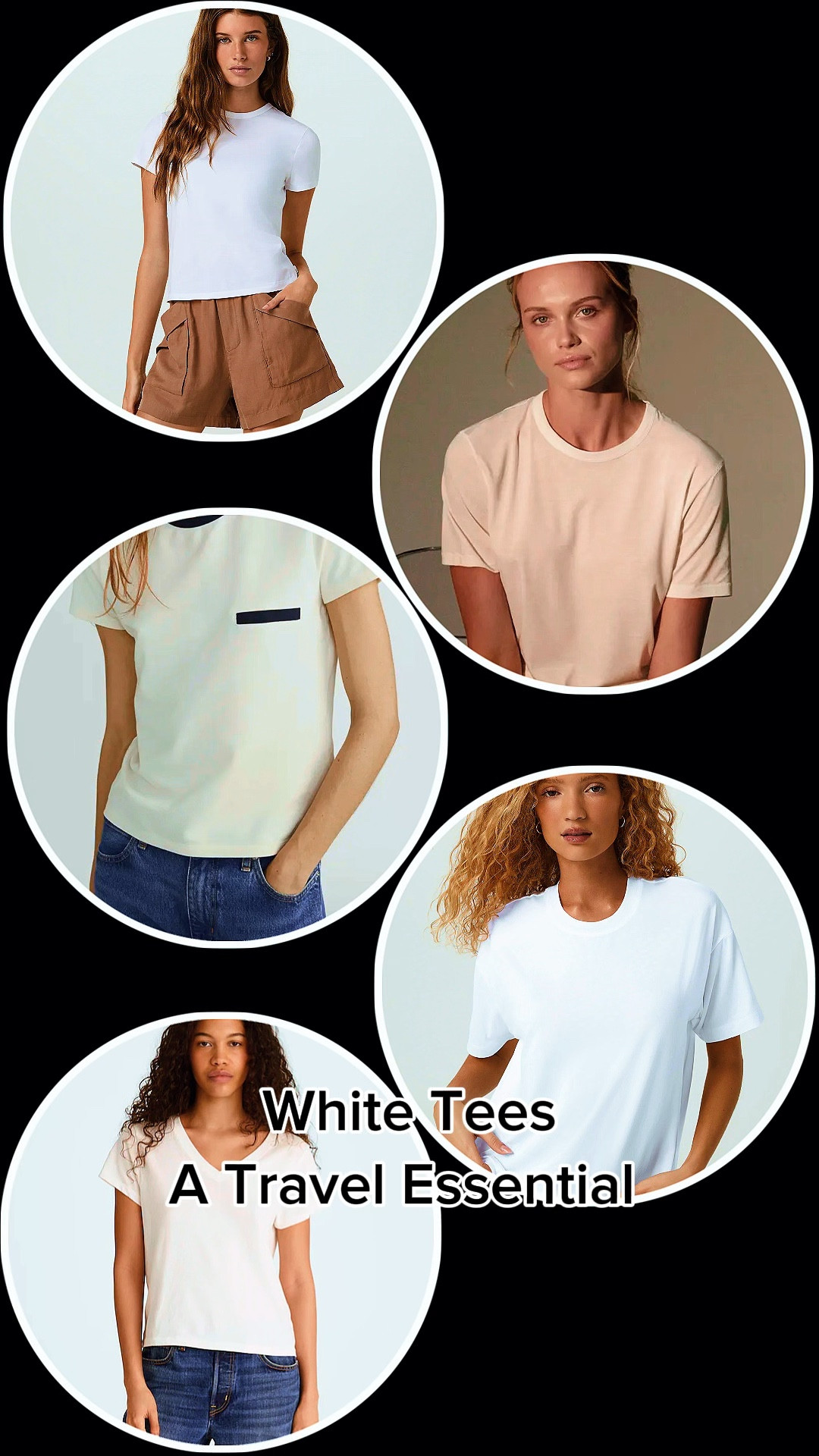 Nothing is more versatile than a white Tee! I pack one on every travel adventure! Whether you are exploring the world or running around your home town, a white tee is a fashion essential! These are my favorite brands. 

#LTKTravel #LTKOver40 #LTKActive