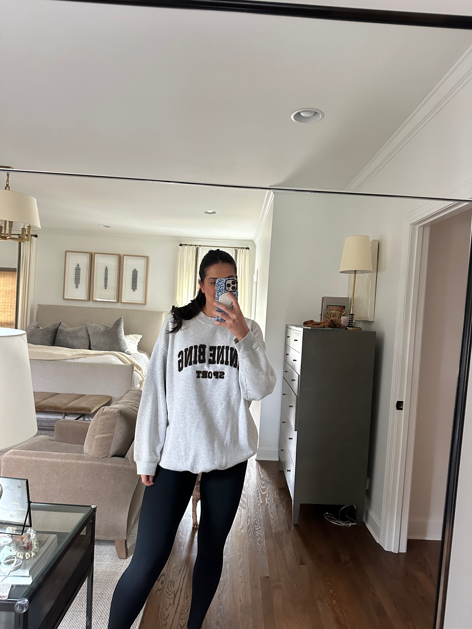 Anine bing sweatshirt, cozy outfit, loungewear 

#LTKSeasonal