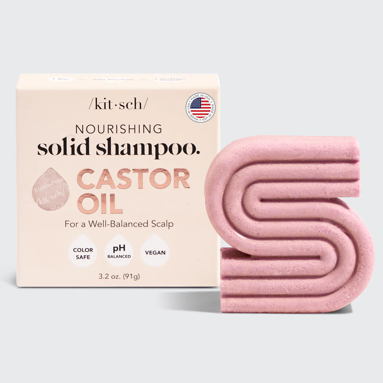 Castor Oil Nourishing Shampoo Bar | Kitsch