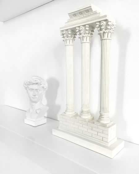Obsessed with this Roman column sculpture from Amazon. 

Home decor, Amazon finds, Amazon home, neutral home decor. 

#LTKunder50 #LTKhome #LTKunder100