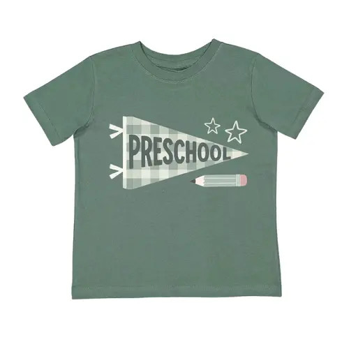 Sweet Wink Preschool Pennant Short Sleeve T-Shirt in Hunter Green at Nordstrom, Size 2T | Nordstrom