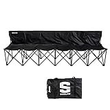 Franklin Sports Sideline Team Bench - Collapsible Sports Bench - Easy Assembly - Pop Up Black, 6 Person | Amazon (US)