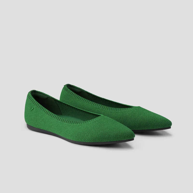Pointed-Toe Ballet Flats (Aria 5°) | VIVAIA