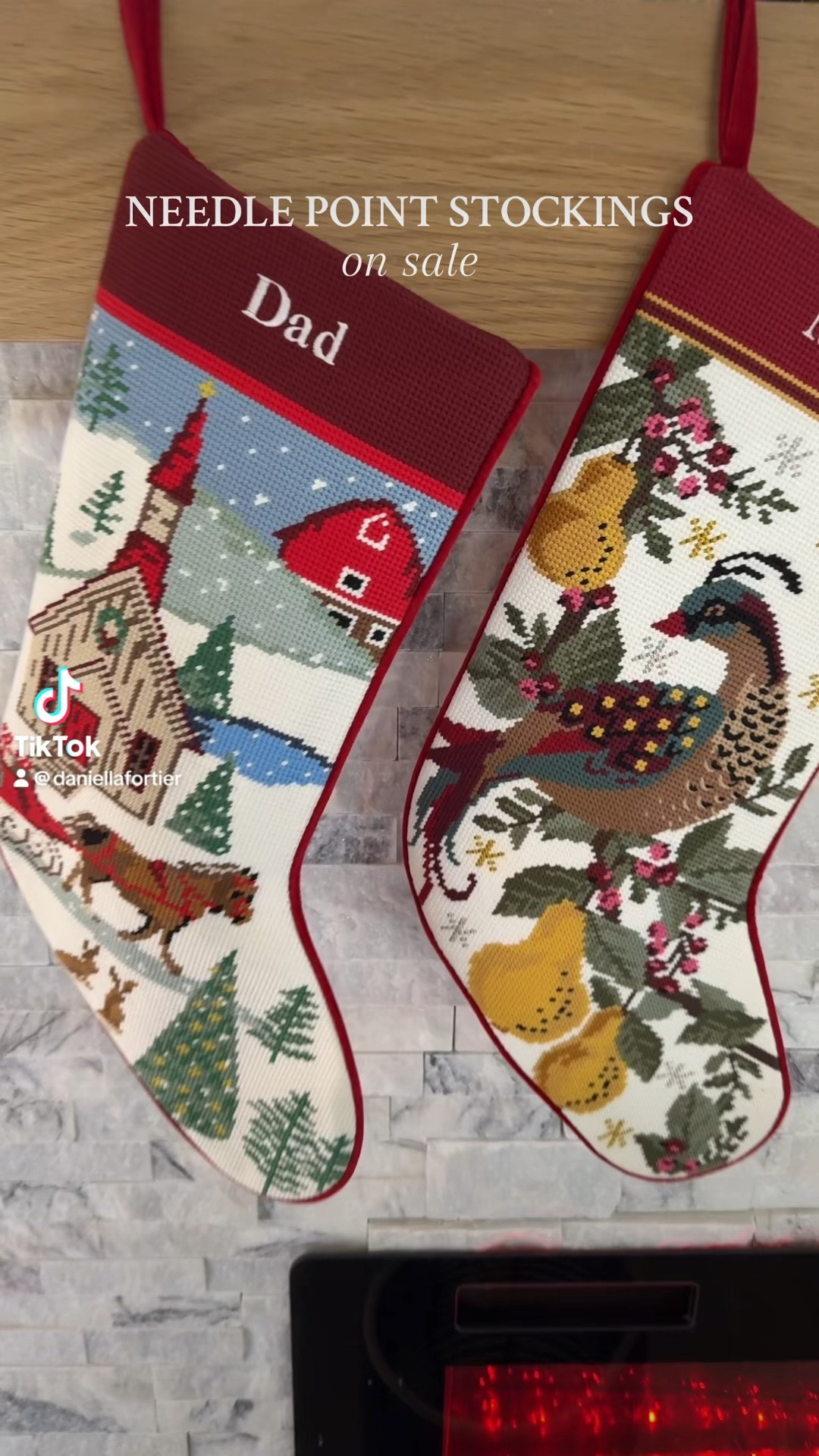 Needle point embroidered stocking affordablee

#LTKSeasonal #LTKHoliday #LTKFindsUnder50