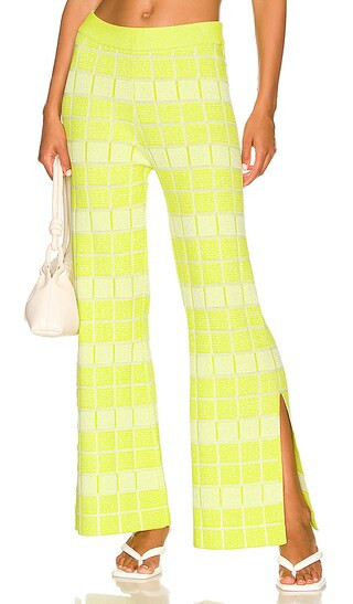 The Logan Pant in Pear & Marshmallow | Revolve Clothing (Global)