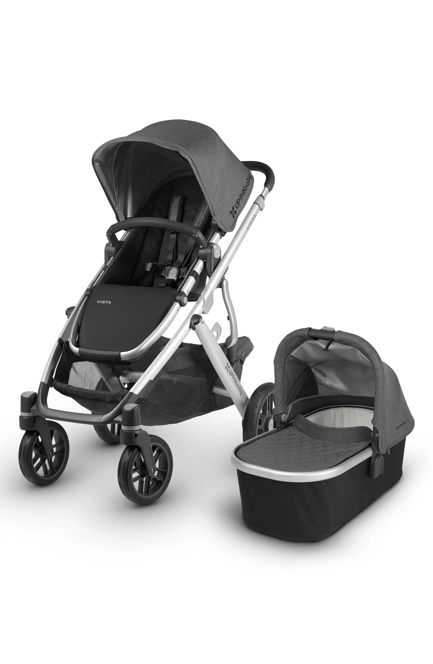 2018 VISTA Aluminum Frame Convertible Complete Stroller with Leather Trim | Nordstrom