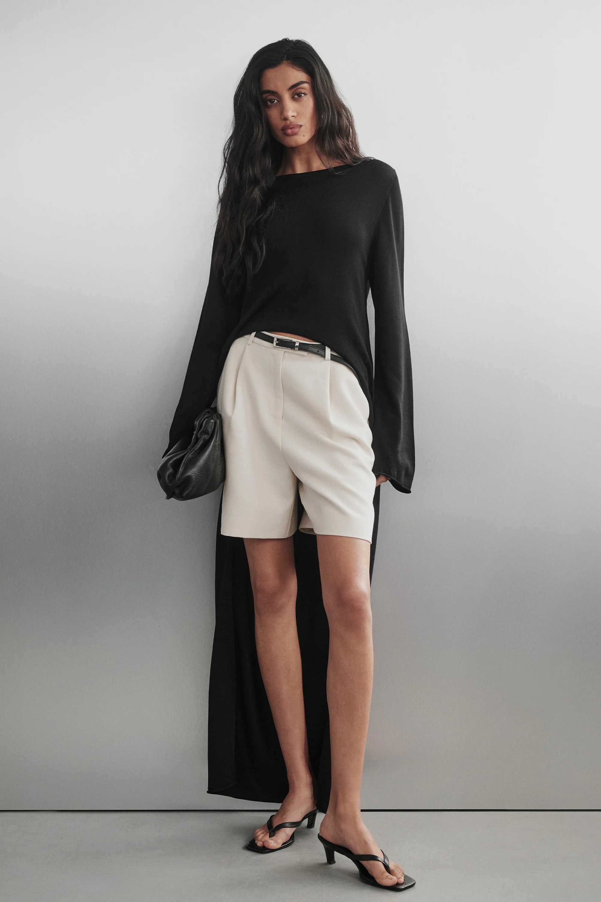 SOLENE CREAM BERMUDA SHORT | DISSH