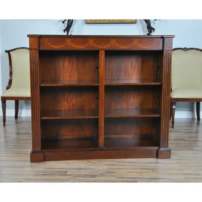 Open Inlaid Bookcase | Wayfair North America