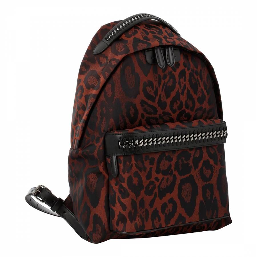 Leopard Small Falabella Backpack | BrandAlley UK