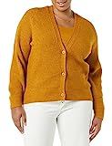 Amazon.com: Amazon Essentials Women's Soft Touch Ribbed Blouson Cardigan, Beige, X-Large : Clothi... | Amazon (US)