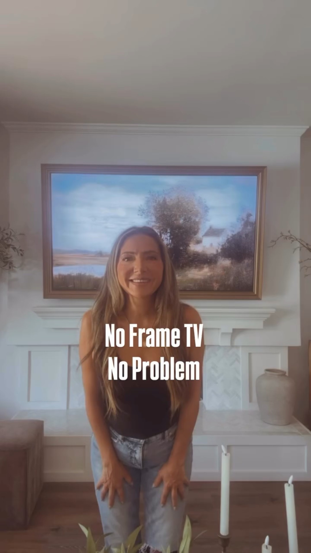 Bougie on a Budget 💸✨ Instantly turn your TV into a Frame TV — for a fraction of the cost with these customized frames from @newdawnframes (gifted)!

This isn’t a Frame TV, so this hack works with almost any TV. 

✅ Custom sizes to fit most TVs. 
✅ Multiple colors & frame styles
✅ Save thousands while elevating your space



Frame Details:  Stripe Frame in European Gold

Next search YouTube for your TV art and voila your very own Frame TV for thousands of dollars less. 
#budgetfriendly #homedecor #tvhack #bougieonabudget #designonadime #lookforless#ModernTVFrame #CustomTVFrames #etsy #supportsmallbusiness #fyp #trending reels

#LTKSaleAlert #LTKHome