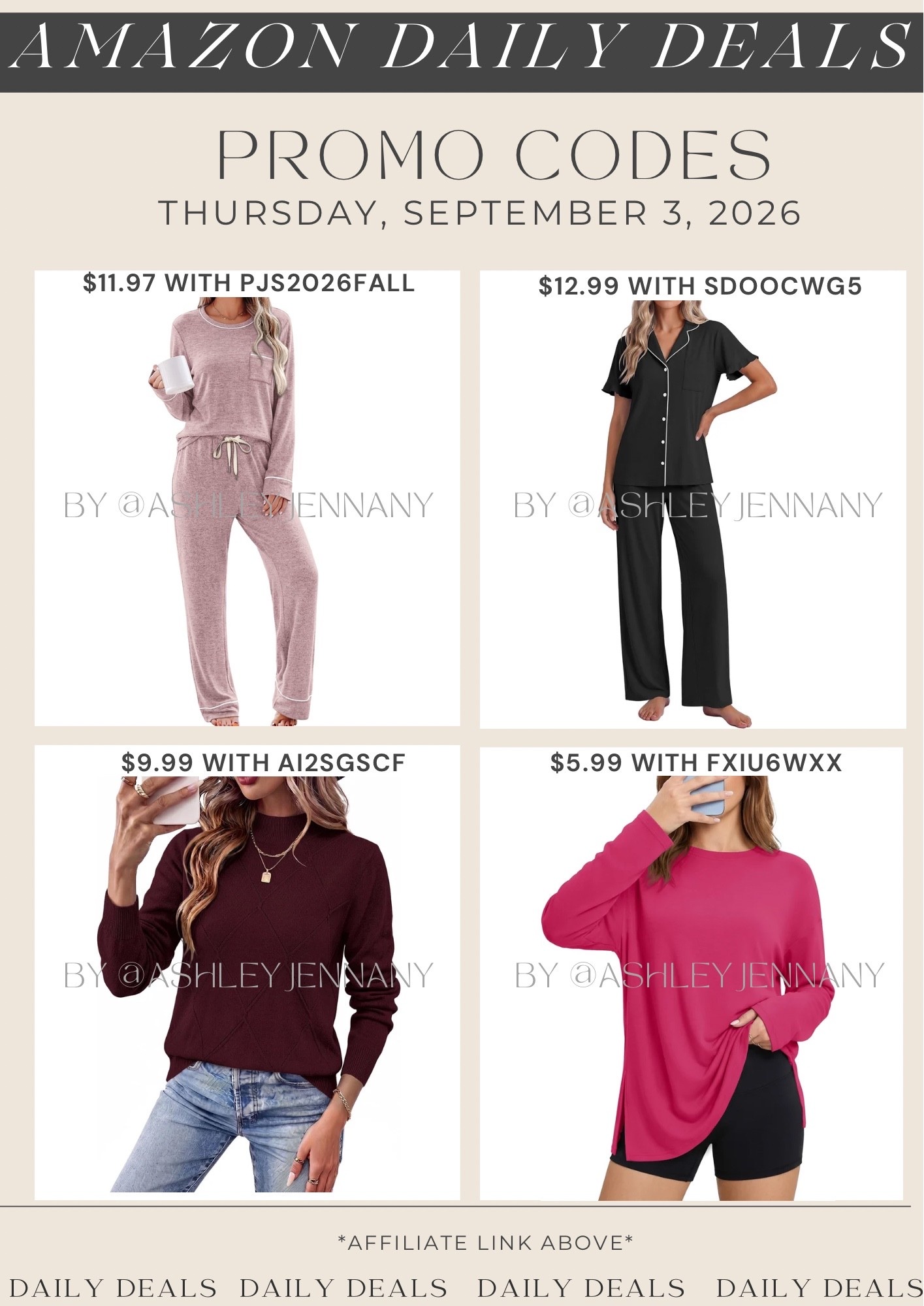 Amazon deals

#LTKMidsize #LTKSaleAlert #LTKSeasonal