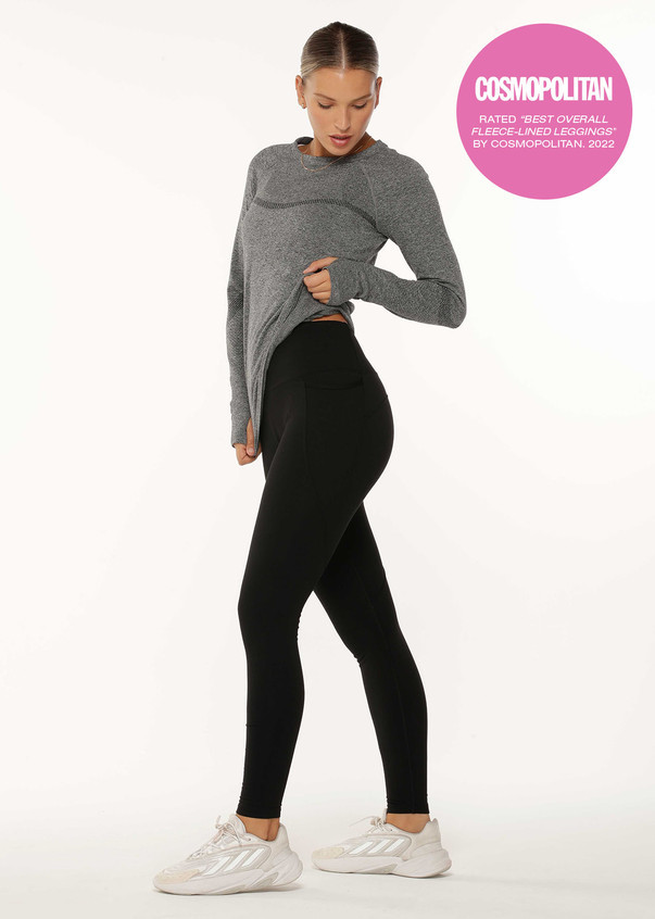 Amy Winter Thermal Phone Pocket Tech Leggings | Lorna Jane (US)