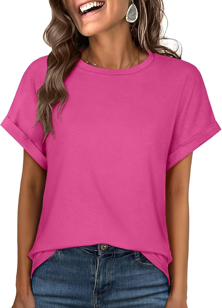 ANRABESS Women's Oversized Short Sleeve T Shirts | Amazon (US)