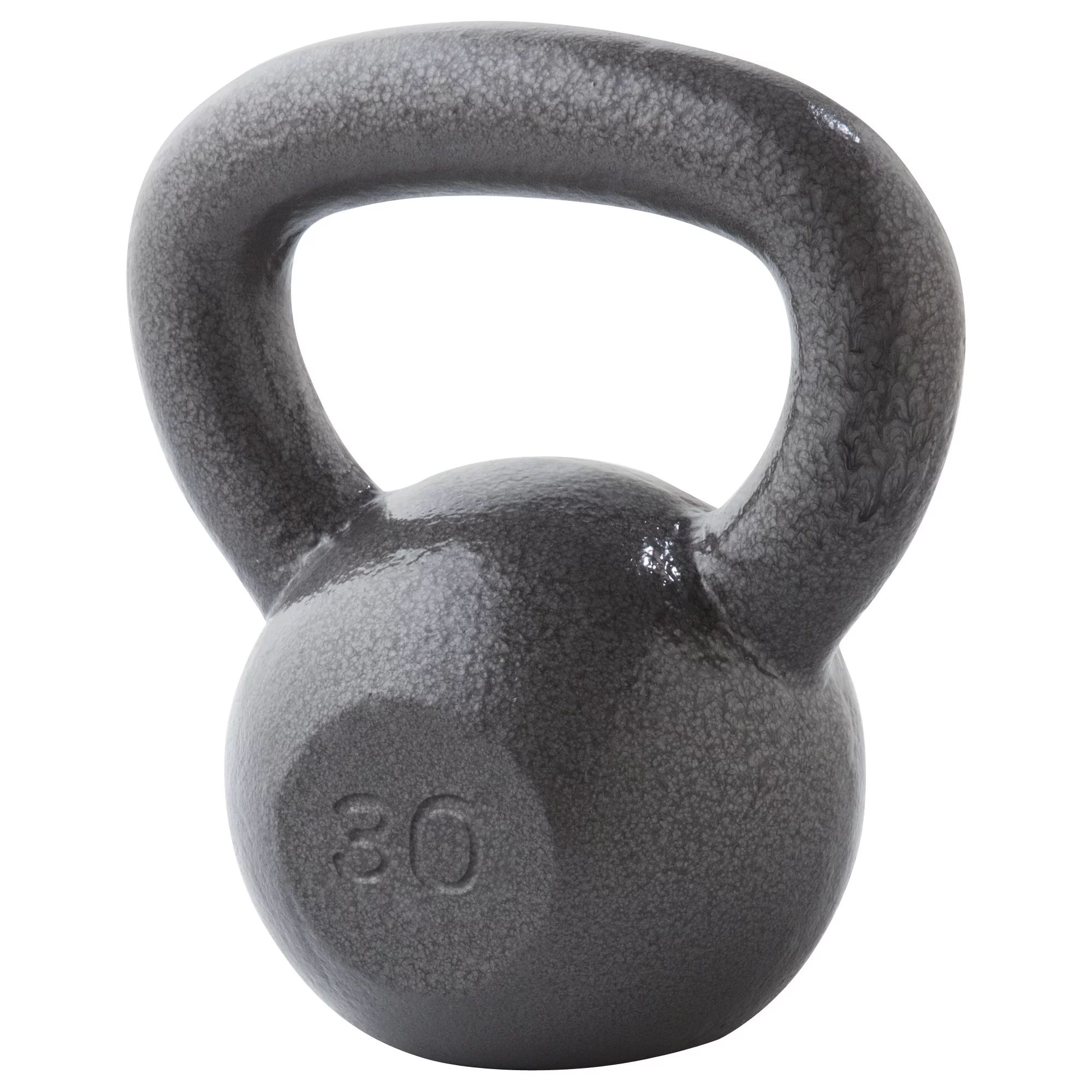Weider Cast Iron Kettlebell, 10-35 lbs with Extra Wide Grip and Hammertone Finish | Walmart (US)