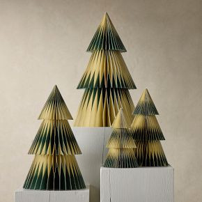 Two-Tone Paper Tabletop Tree - 16"H | West Elm (US)