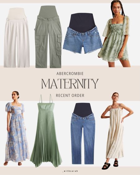 My most recent order from Abercrombie- maternity or bump friendly! 🤍🫶🏼

#LTKbump #LTKstyletip