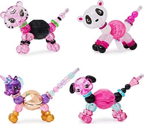 Twisty Petz Beauty, 4-Pack with Tiger, Unicorn, Puppy and Panda Collectible Bracelets with Makeup... | Amazon (US)