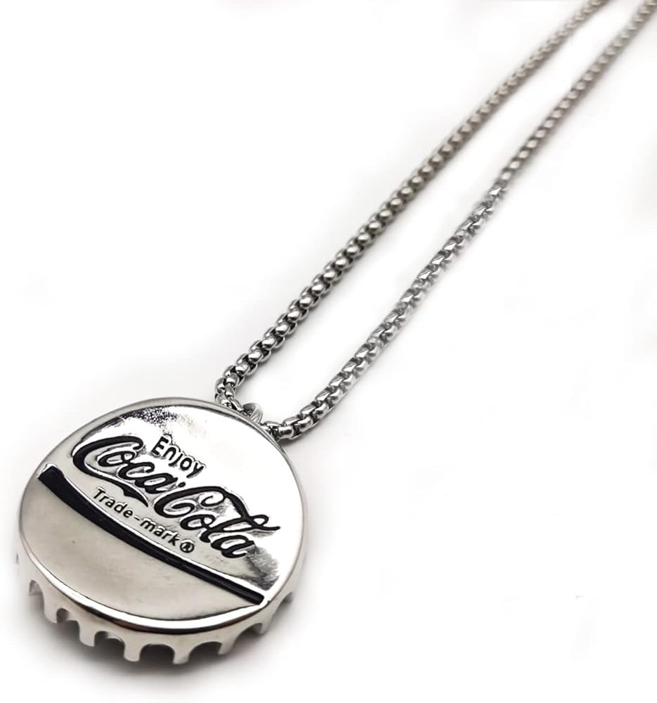 925 Sterling Silver Vintage Necklace,Fashion silver men's necklace, hip hop street retro silver c... | Amazon (US)