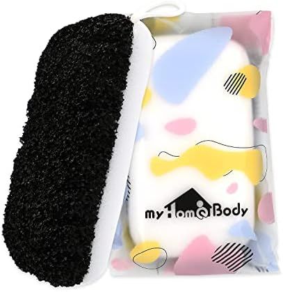 Dual-Texture Shower Sponge Extra Exfoliating Sponge |Body Scrubber Body Exfoliator | Body Sponge ... | Amazon (US)