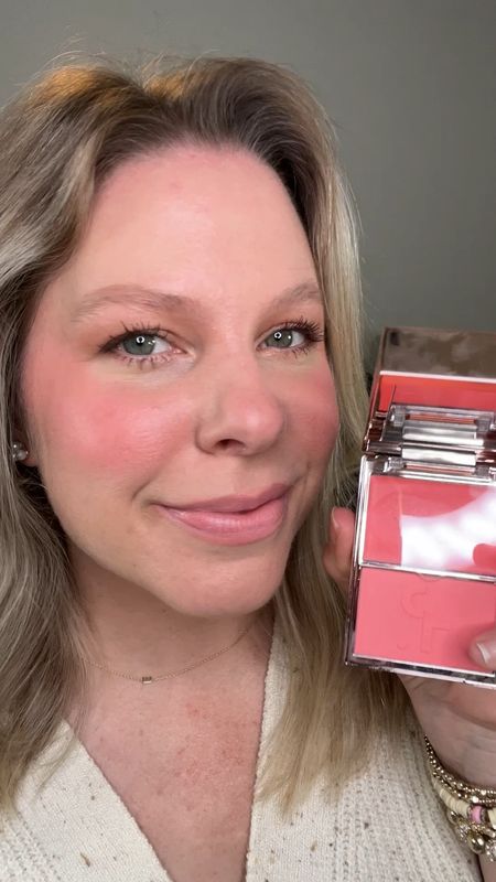 Would you guys try this? It’s the @patricktabeauty creme/powder blush duo in shade: She’s the Moment! 

I’m loving it and I think it would be perfect for Summer! I think this color would look great on a lot of different skintones but if you’re extremely fair/cool undertone, I would definitely test it out in store first. 

Follow for more easy and everyday makeup and let me know if there’s anything you’d like to see! 

#patricktabeauty #patricktablush #coralblush #peachymakeup #summermakeup

#LTKVideo #LTKSeasonal #LTKbeauty