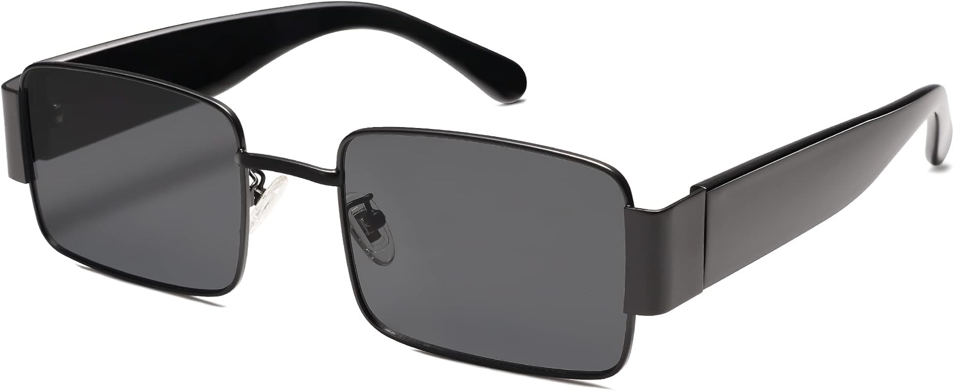 SOJOS Fashion Rectangle Sunglasses for Women Men Retro Vintage Narrow Sun Glasses SJ1162 | Amazon (US)