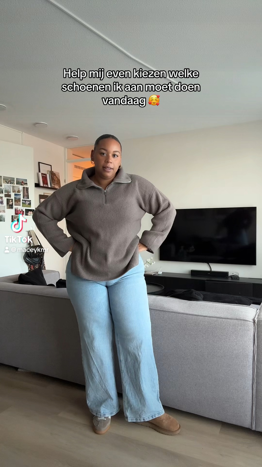 H&M brown zip sweater | adidas spezial | Ugg ultra mini | plussize wear 

#LTKautumn #LTKnederlands #LTKplussize